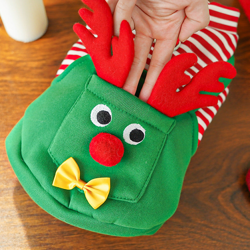 Christmas Reindeer Pet Costume - Dog & Cat Holiday Outfit - Purrfect Pet Haven