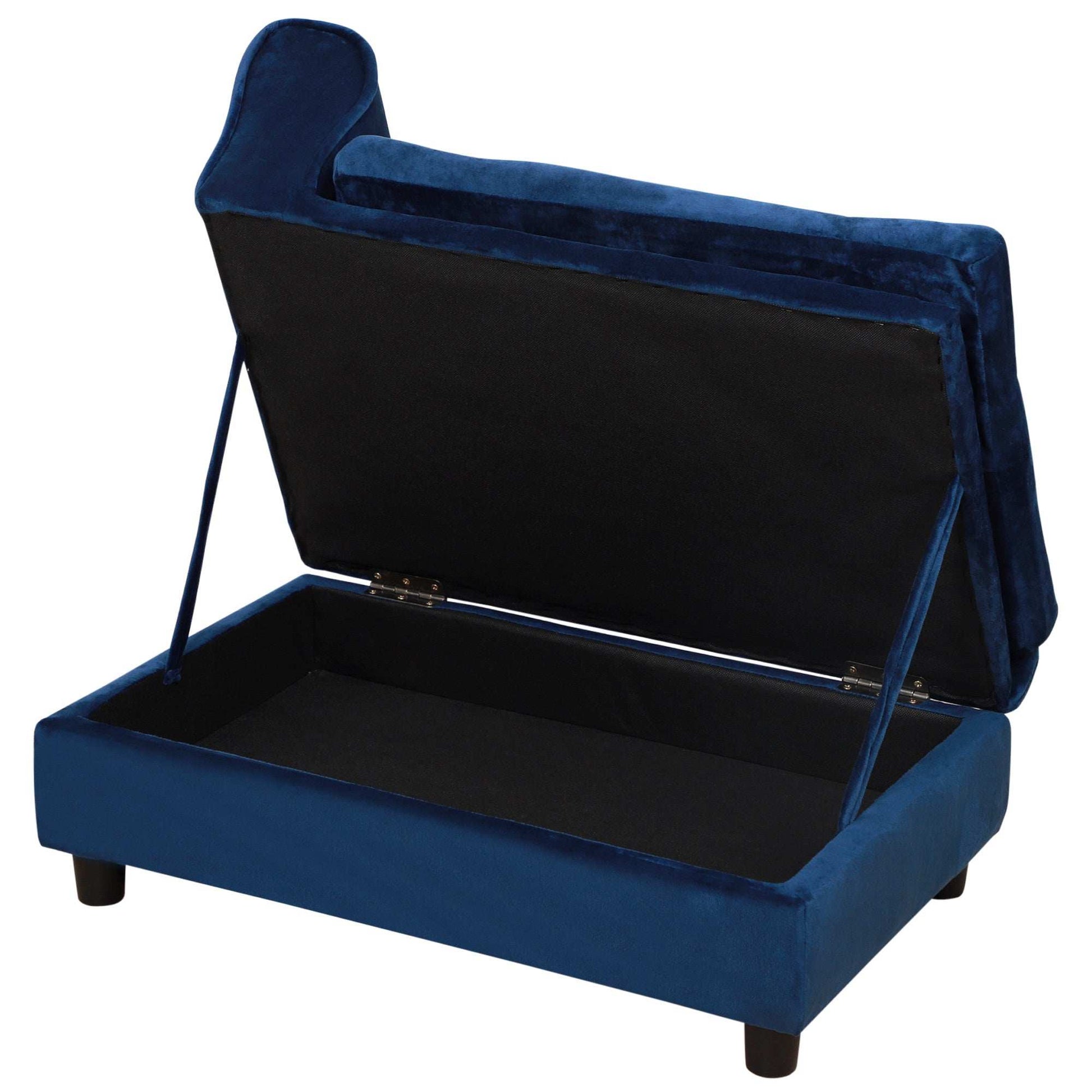Luxury Small Dog Bed With Hidden Storage - Purrfect Pet Haven
