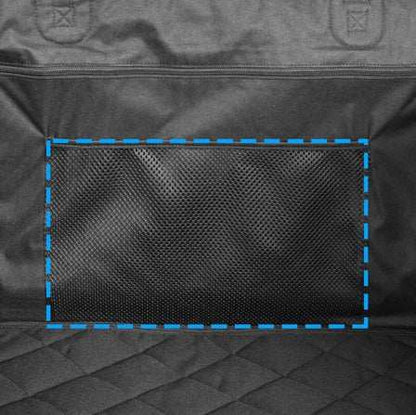 Large Dog Car Seat, Waterproof Fabric With Breathable Mesh, Car Dog Hammock, Dog Harness Dog Car Seat Cover - Purrfect Pet Haven