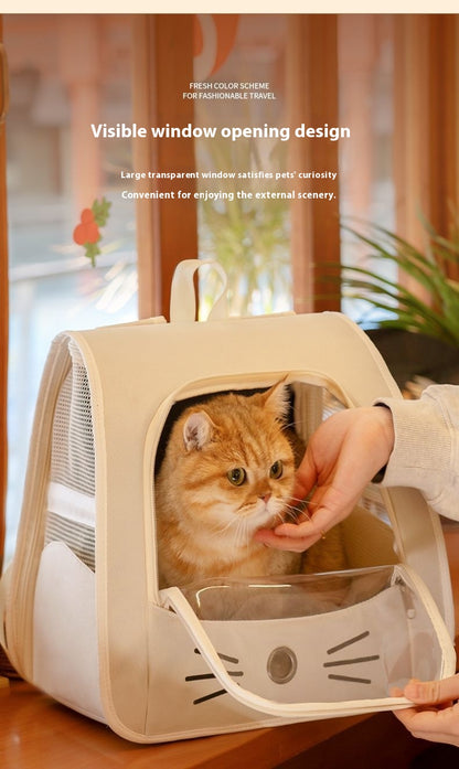 Pet Car Seat Carrier - Folding Table Travel Bag - Purrfect Pet Haven