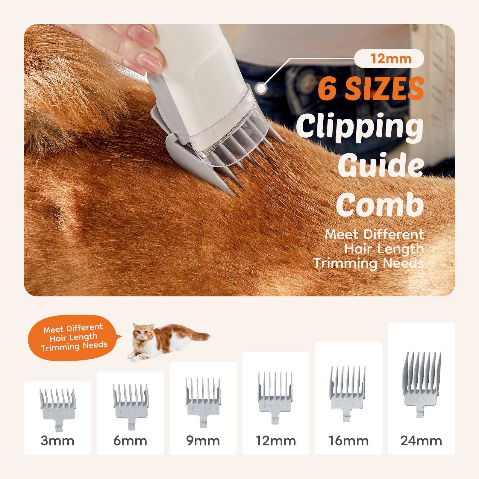 Low Noise Pet Hair Trimmer - Purrfect Pet Haven