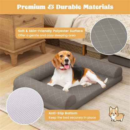 36 Inch Orthopedic Dog Bed - Large Size - Purrfect Pet Haven