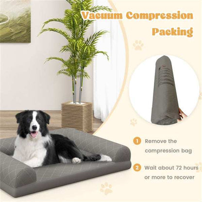 36 Inch Orthopedic Dog Bed - Large Size - Purrfect Pet Haven