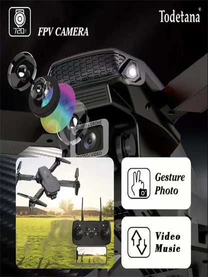 E88 Smart Pet Photography Drone - Foldable RC Camera Drone - Purrfect Pet Haven