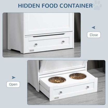 Pet Feeder Station Lockers - Purrfect Pet Haven