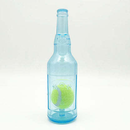 Dog Toy - Water Bottle Squeaky Chew - Purrfect Pet Haven