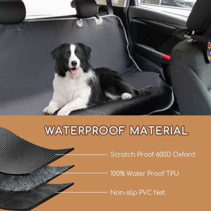 Waterproof Hard-wearing Oxford Cloth Automotive Pet Pad Car Seat Cover - Purrfect Pet Haven