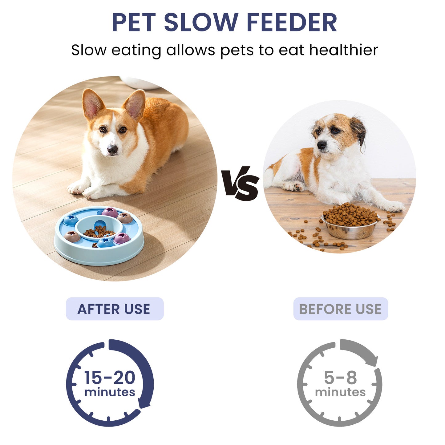 Interactive Puzzle Dog Toy - IQ Training Game Level 1-3 - Purrfect Pet Haven