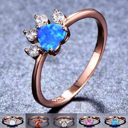 Cute Rhinestone Cat-claw Shaped Fashion Personality Ring  - Women's Jewelry - Purrfect Pet Haven