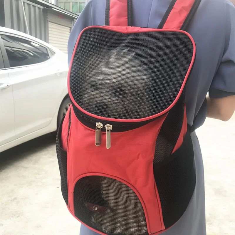 Portable Breathable Puppy Dog Carrier Backpack Pet Bag - Purrfect Pet Haven