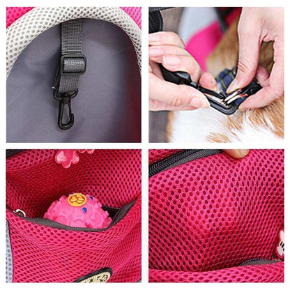 Double Shoulder Portable Travel Backpack Pet Carrier Bag - Purrfect Pet Haven