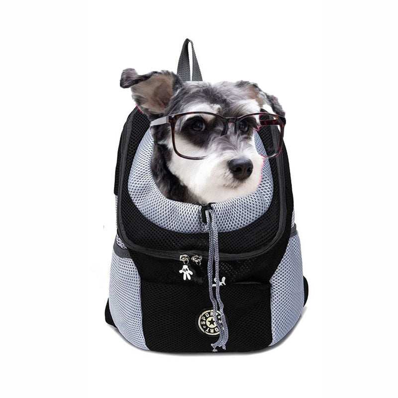 Double Shoulder Portable Travel Backpack Pet Carrier Bag - Purrfect Pet Haven