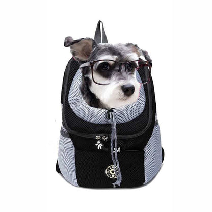 Double Shoulder Portable Travel Backpack Pet Carrier Bag - Purrfect Pet Haven