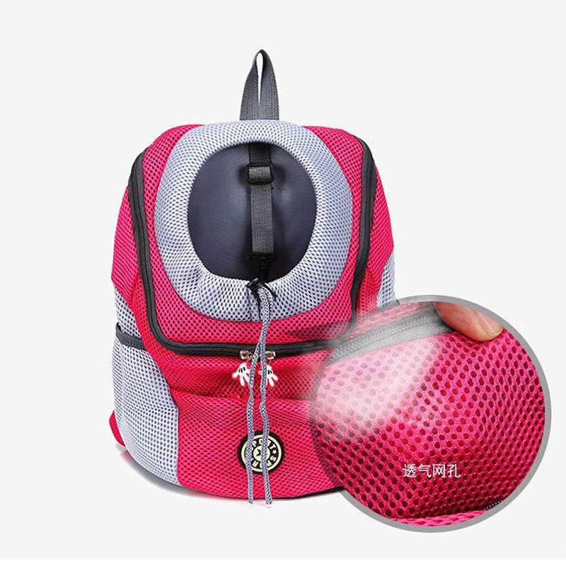 Double Shoulder Portable Travel Backpack Pet Carrier Bag - Purrfect Pet Haven