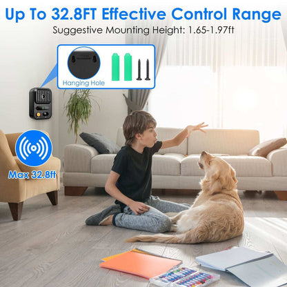 Anti Barking Device For Dogs - Rechargeable Ultrasonic Control - Purrfect Pet Haven