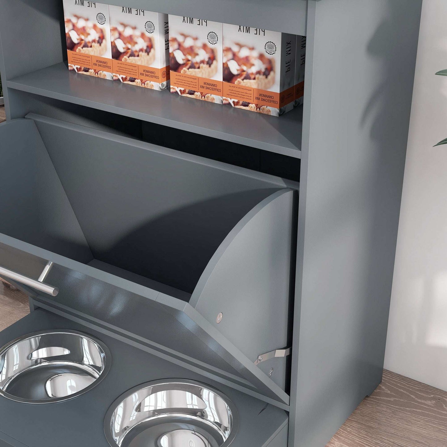 Pet Feeder Stations, Lockers, Dog Food Storage Containers - Purrfect Pet Haven