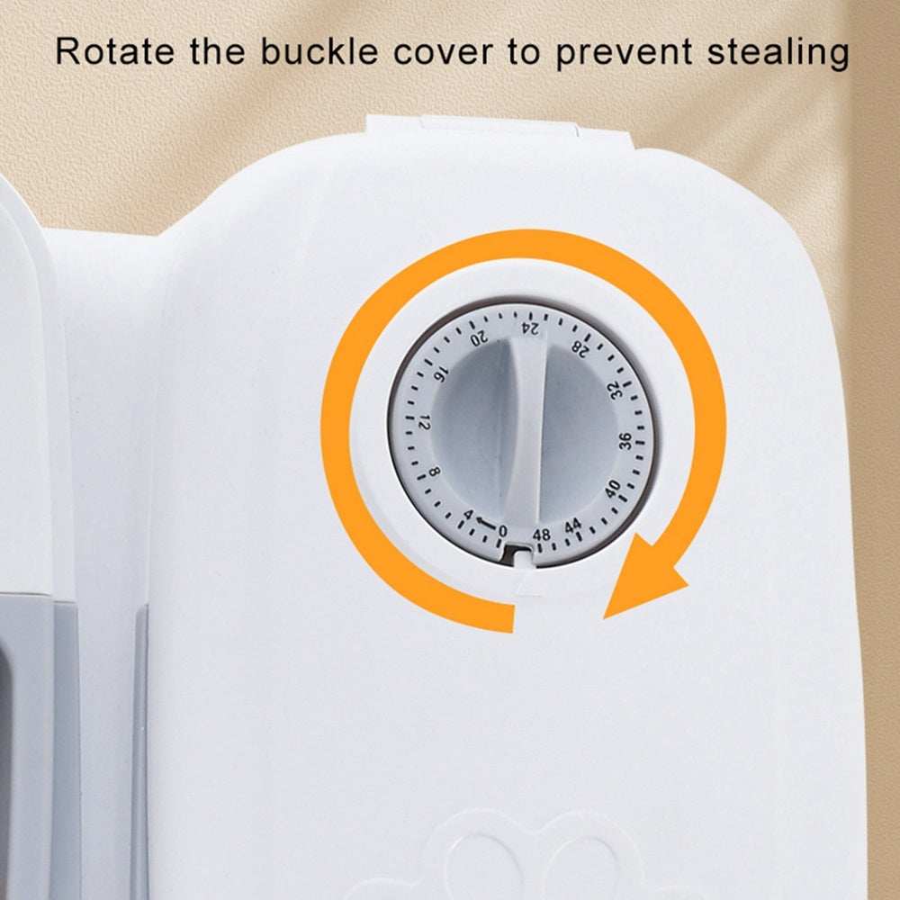 Automatic Pet Feeder Smart Food Dispenser For Cats Dogs Timer Stainless Steel Bowl Auto Dog Cat Pet Feeding Pets Supplies - Purrfect Pet Haven