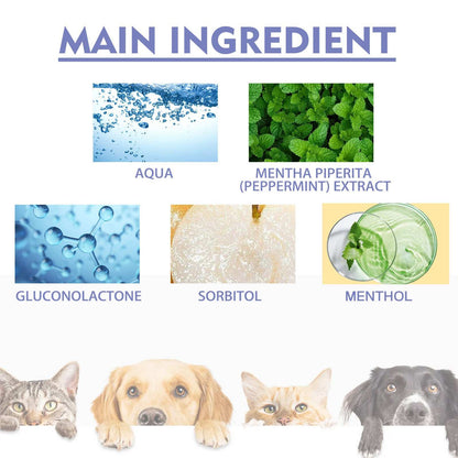 Teeth Stain Removal, Breath, Pet Oral Care Spray - Purrfect Pet Haven