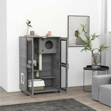 Ultimate Cat Tree Villa Apartment with Wheels - Premium Mobile Cat Furniture - Purrfect Pet Haven