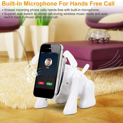 Cute Puppy Dog Wireless Speaker - Portable Bluetooth Music Player - Purrfect Pet Haven