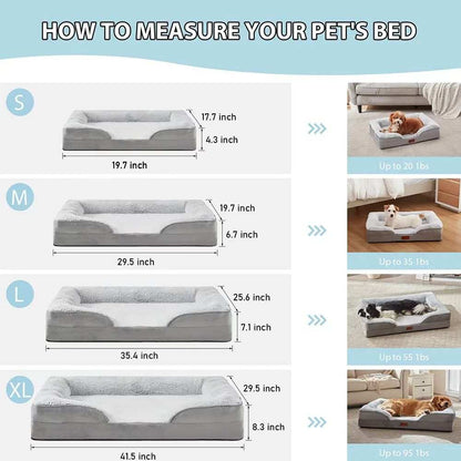 Waterproof Pet Bed - Medium Large Dogs Cats - Purrfect Pet Haven