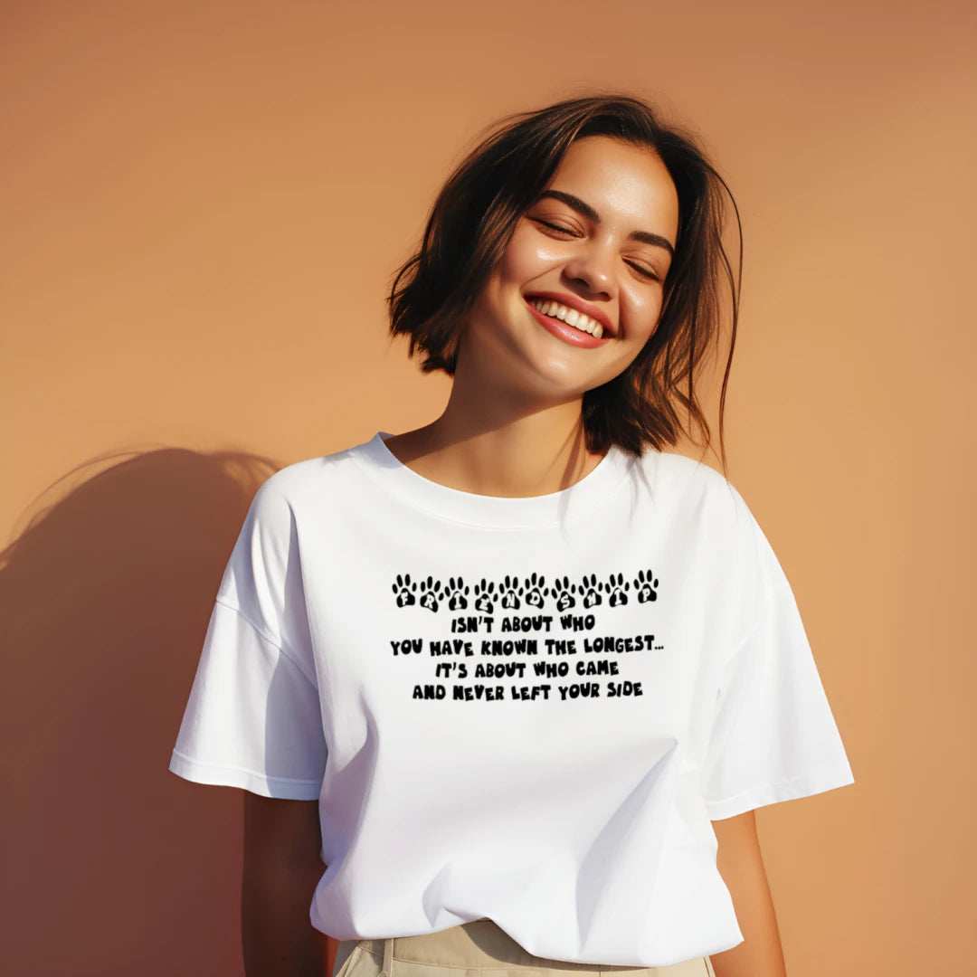 Pet Friendship T-Shirt - Celebrate Bonds with Dogs & Cats - Purrfect Pet Haven