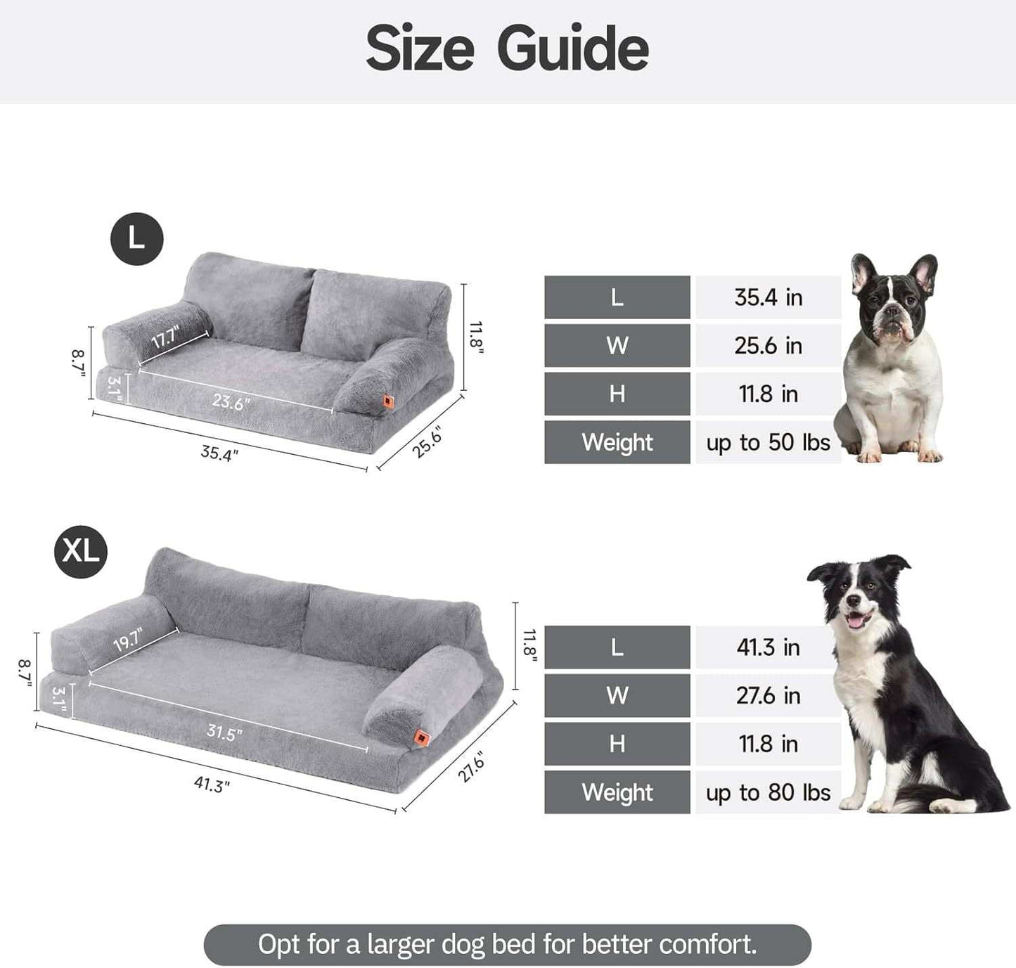 Orthopedic Dog Bed For Medium Dogs - Waterproof Pet Sofa - Purrfect Pet Haven