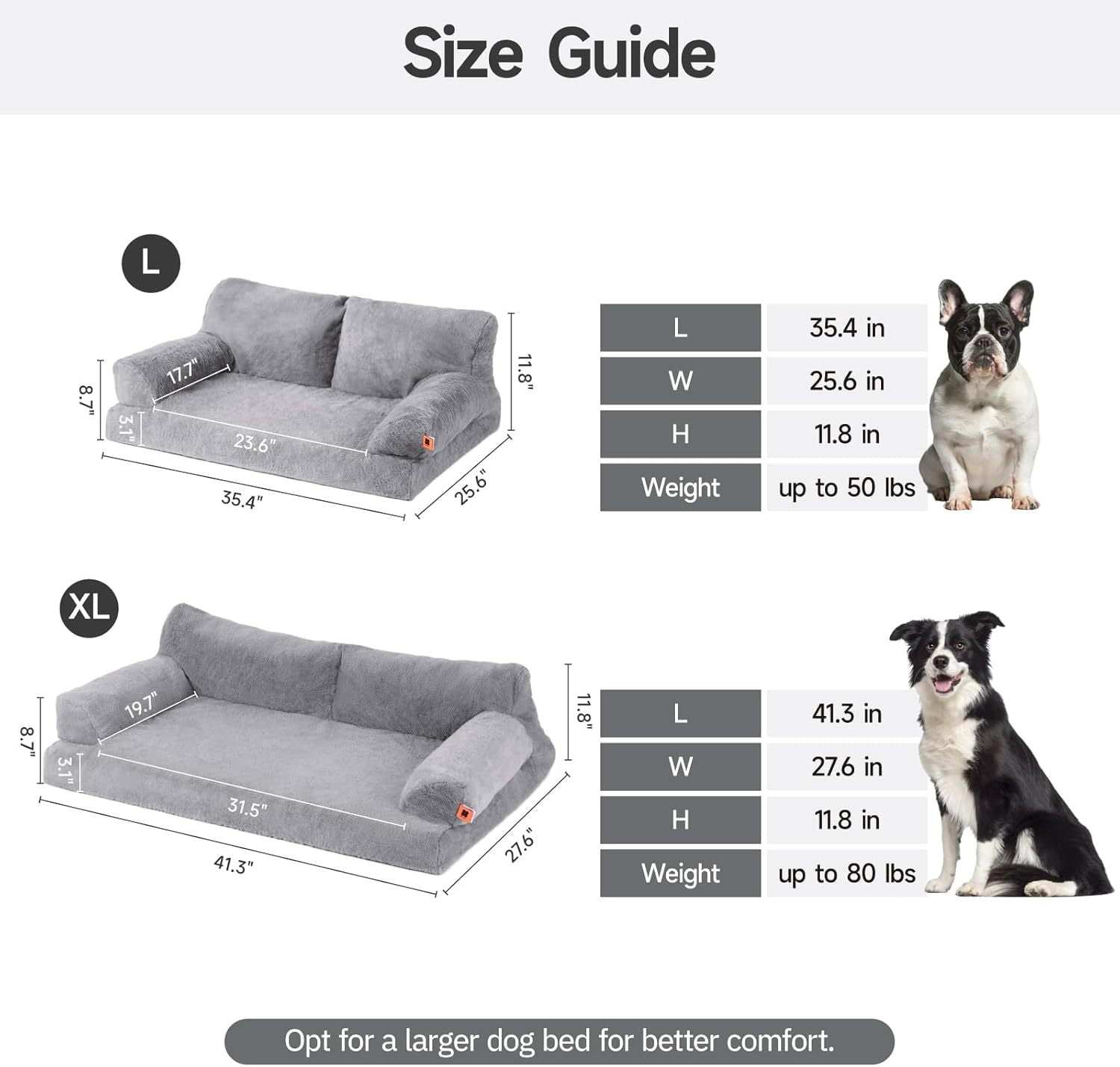 Orthopedic Dog Bed For Medium Dogs - Waterproof Pet Sofa - Purrfect Pet Haven