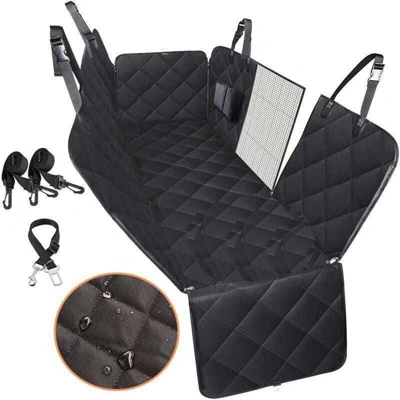 Back Seat Dog Car Cover Pet Hammock Safety Protector Mat - Purrfect Pet Haven