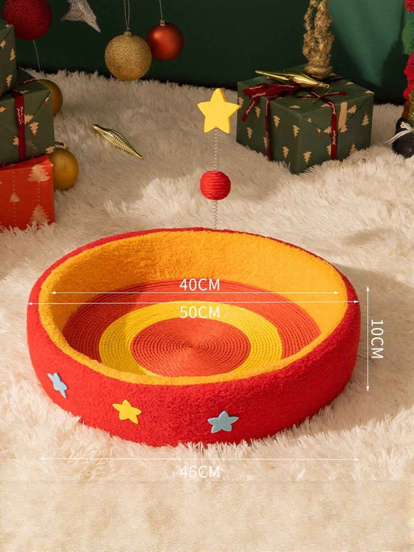 Round Cat Scratching Posts Pet Nest