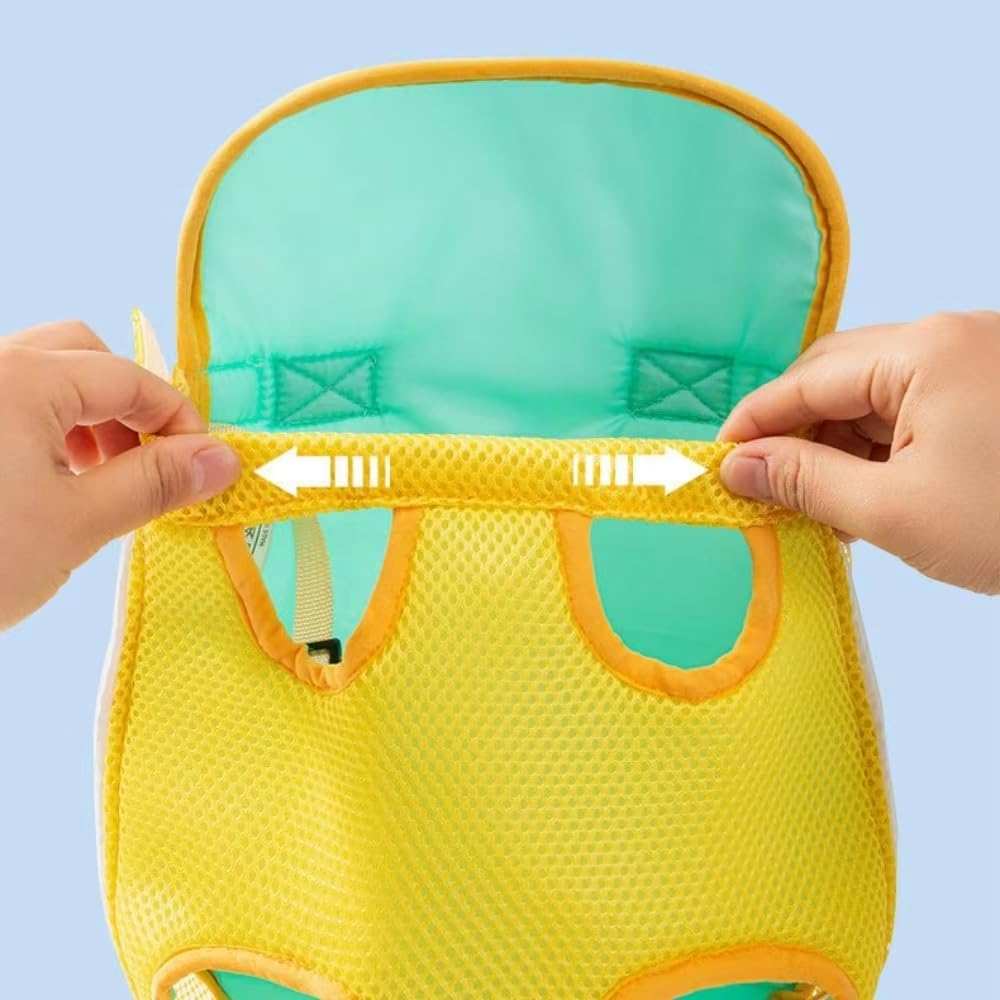 Adjustable Furry Pawsy Carrier Backpack with Leg Holes - Purrfect Pet Haven