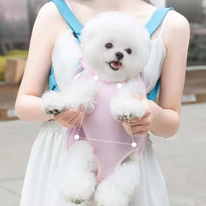 Adjustable Furry Pawsy Carrier Backpack with Leg Holes - Purrfect Pet Haven