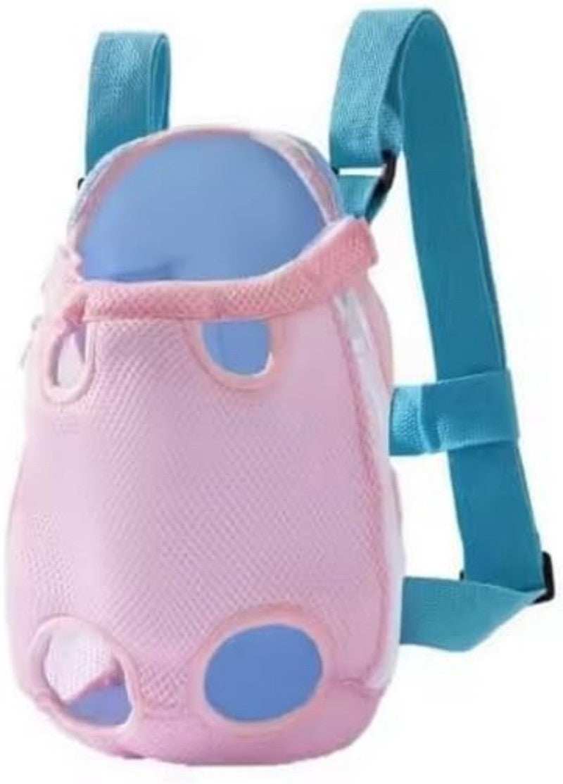 Adjustable Furry Pawsy Carrier Backpack with Leg Holes - Purrfect Pet Haven