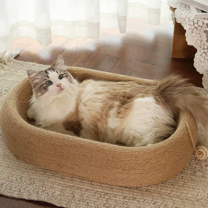 Large Space Sisal Cat Scratching Board Cat Bed - Purrfect Pet Haven