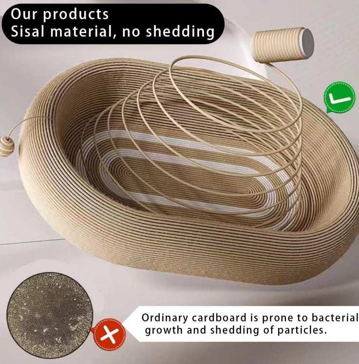 Large Space Sisal Cat Scratching Board Cat Bed - Purrfect Pet Haven