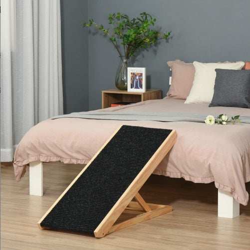 Elevated Pet Ramp - Height Adjustable Foldable - Purrfect Pet Haven