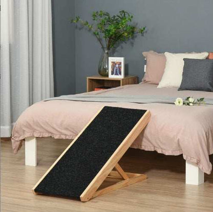Elevated Pet Ramp - Height Adjustable Foldable - Purrfect Pet Haven