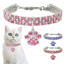 Pet Collar With Diamonds, Mixed-color Cat And Dog Supplies, Cat Claws, Elastic Cat And Dog Necklace Jewelry - Purrfect Pet Haven