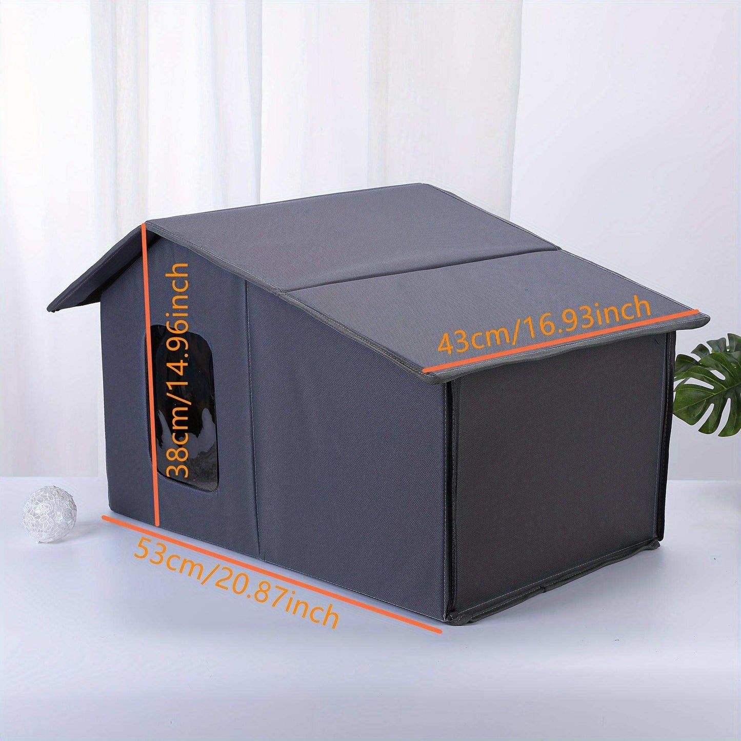 Waterproof Outdoor Pet House - All Weather - Purrfect Pet Haven