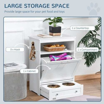 Pet Feeder Station Lockers - Purrfect Pet Haven