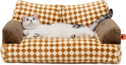 Washable Pet Bed - Fluffy Couch Small-Medium - Purrfect Pet Haven