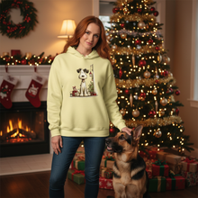 Whimsy Holiday Scene - Comfort Colors Festive Sweatshirt - Purrfect Pet Haven