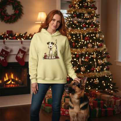 Whimsy Holiday Scene - Comfort Colors Festive Sweatshirt - Purrfect Pet Haven