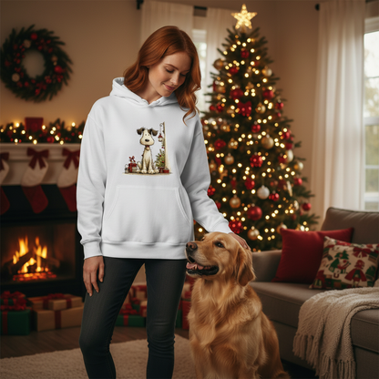 Whimsy Holiday Scene - Comfort Colors Festive Sweatshirt - Purrfect Pet Haven