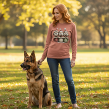 Comfort Colors Long Sleeve - Whimsy Pup Cups Tee - Purrfect Pet Haven