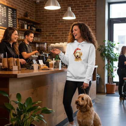 Golden Doodle Hoodie - Comfort Colors Unisex Sweatshirt - Purrfect Pet Haven