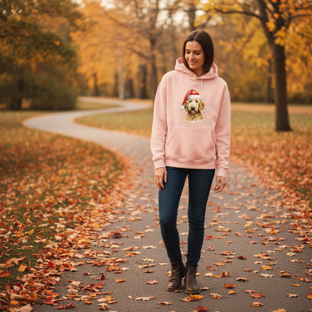Golden Doodle Hoodie - Comfort Colors Unisex Sweatshirt - Purrfect Pet Haven