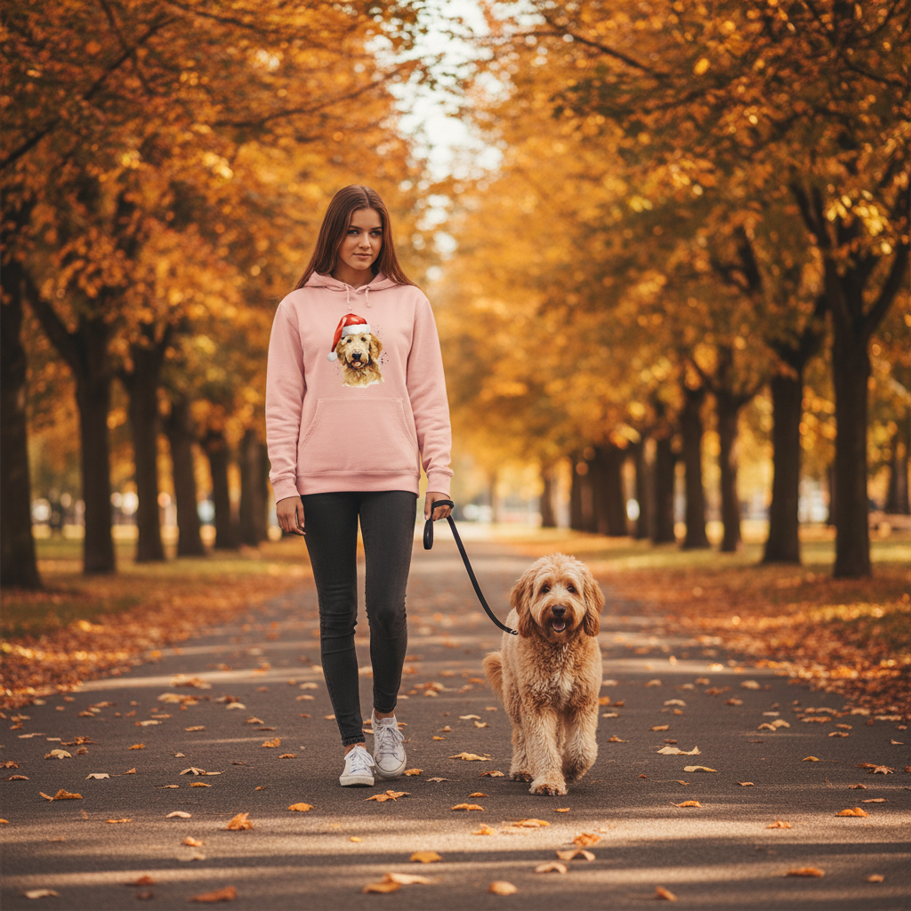 Golden Doodle Hoodie - Comfort Colors Unisex Sweatshirt - Purrfect Pet Haven