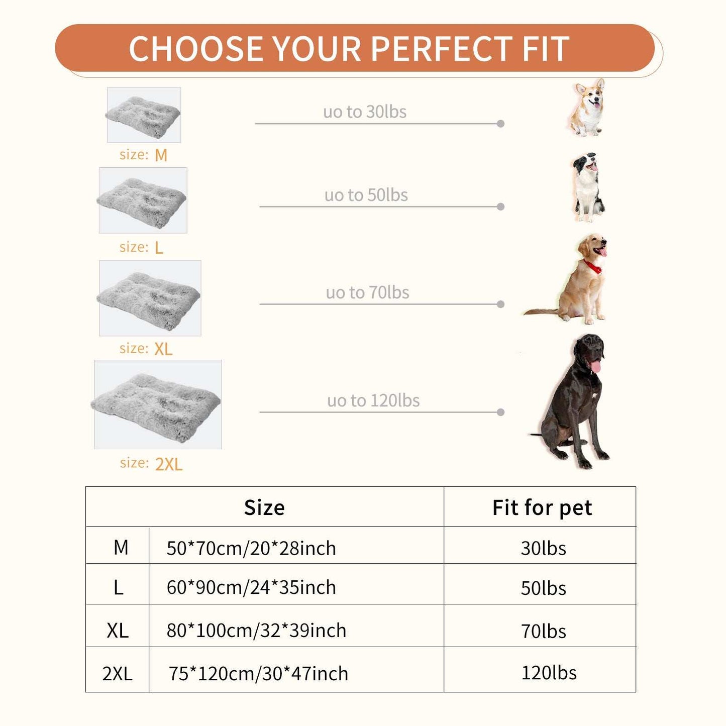 Gray Pet Bed - Plush Calming Washable - Purrfect Pet Haven