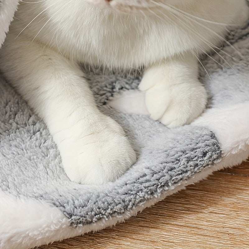 Self-Warming Cat Bed Mat - Washable Fleece - Purrfect Pet Haven